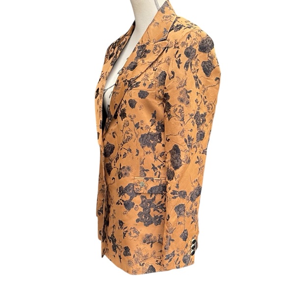 MOS MOSH  (Denmark) Jacquard Bine Kalia Blazer Jacket (US 10/M) - Picture 7 of 15